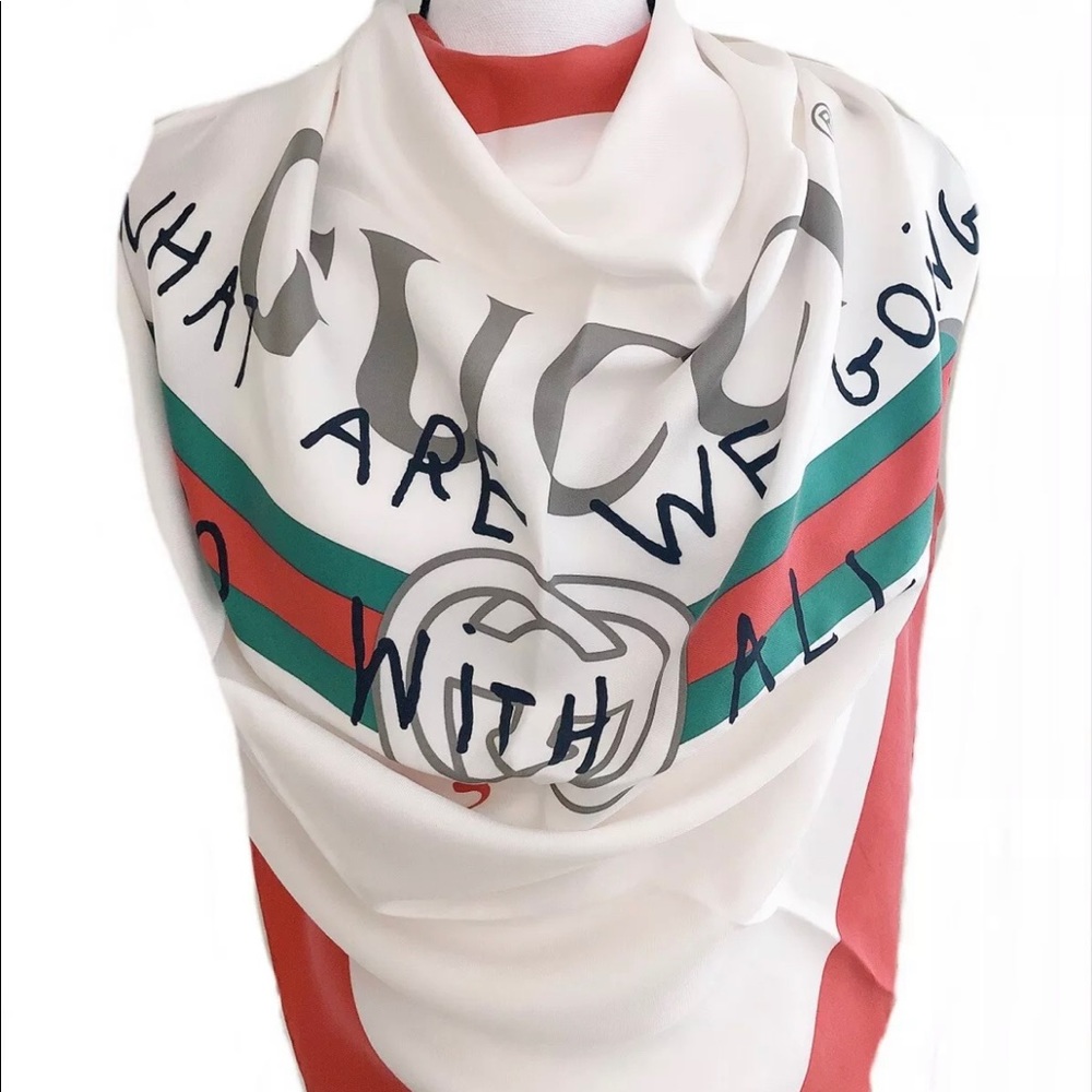 Coco Captain X Gucci Scarf. Sold out everywhere